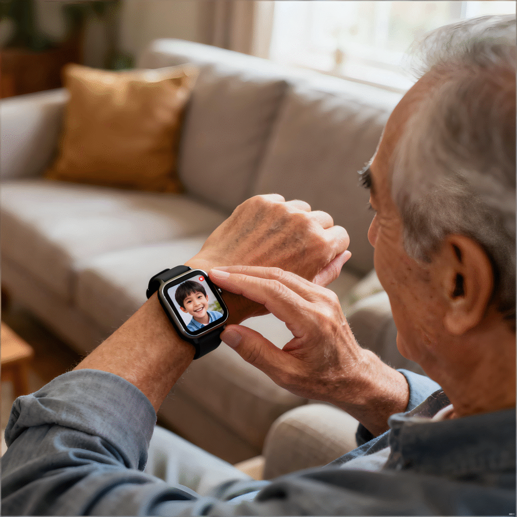 Senior Citizen Watch with 4G VoLTE Calling Capability 1