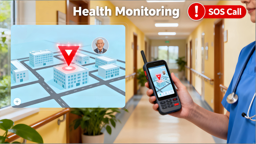 Bluetooth Beacons Applied in Nursing Home Care