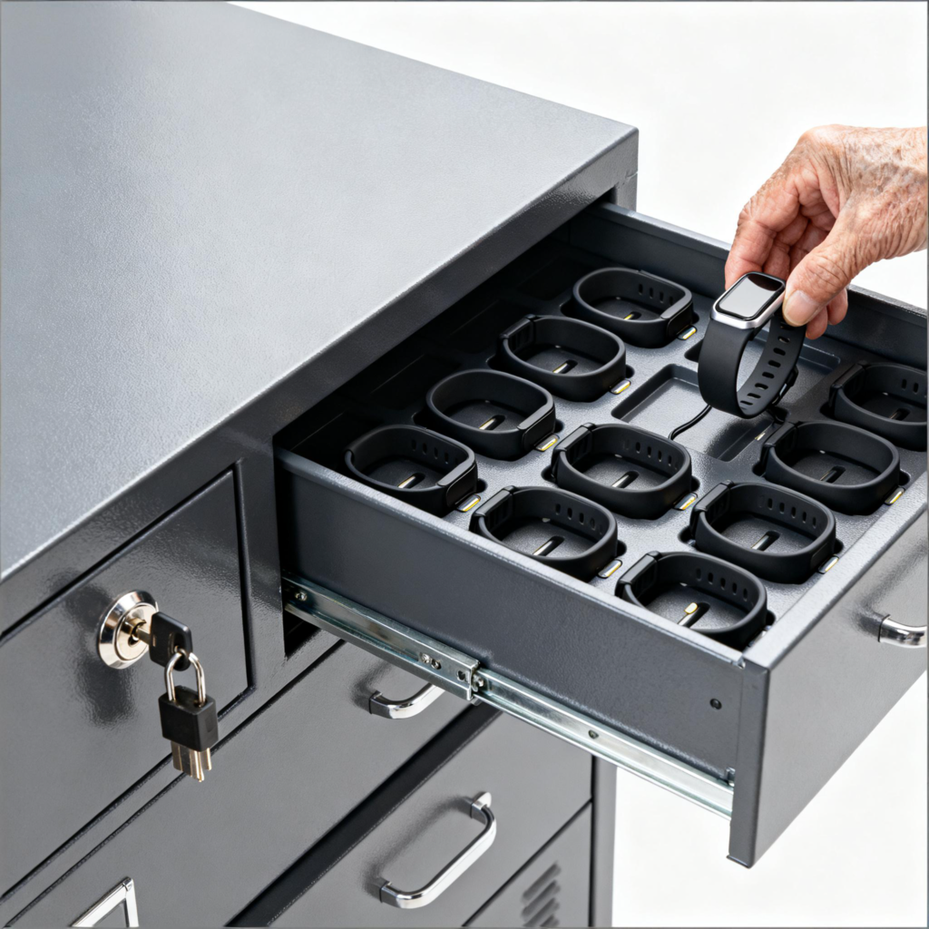 Drawer Lock Charging Cabinet