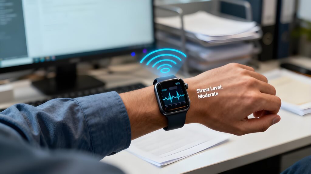 Fitness watches track stress levels