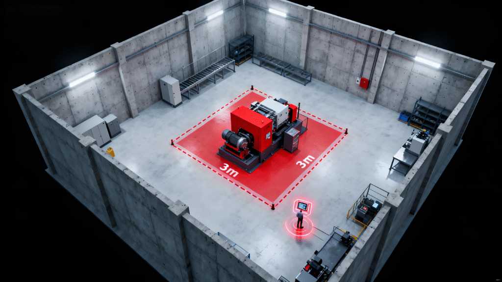 Industrial Workshop Positioning Deployment