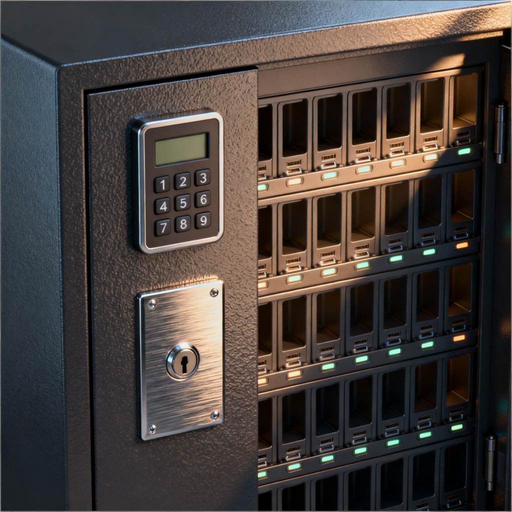 Industrial-grade charging cabinet