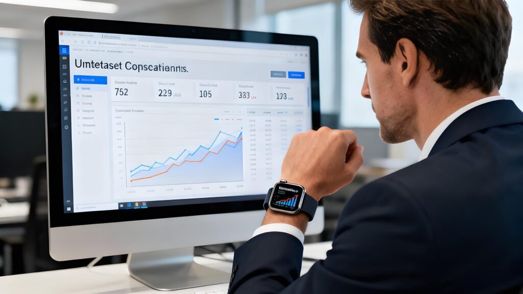 the main applications of smart watch in iot