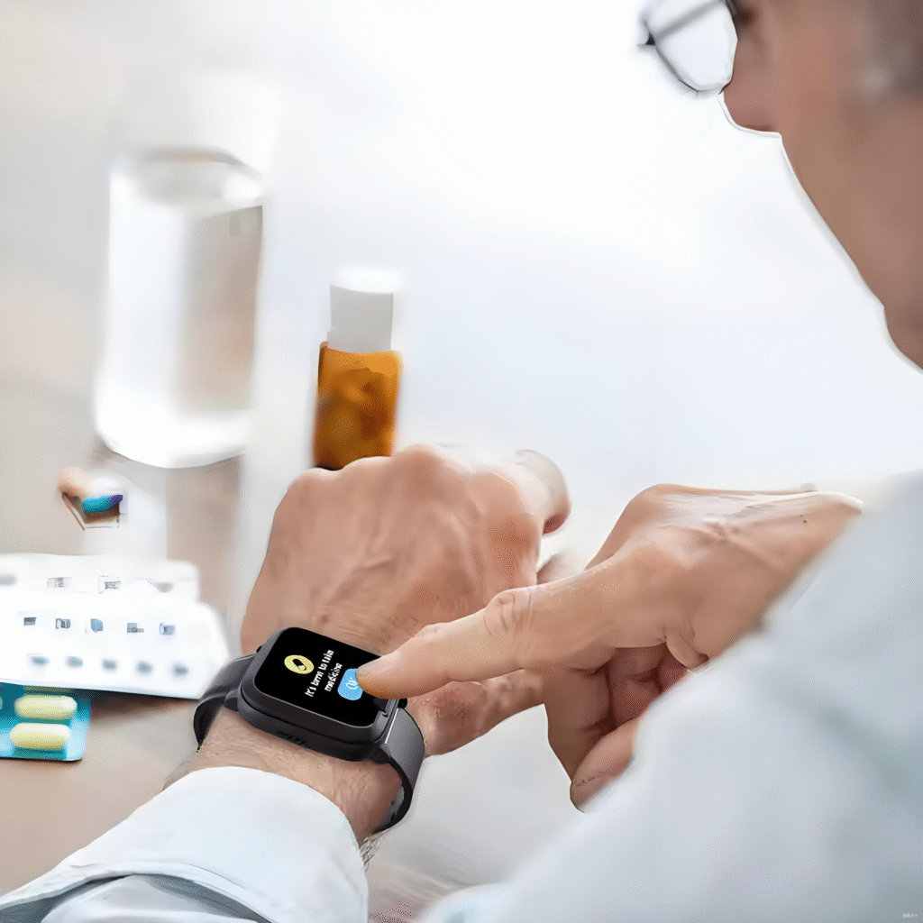 Fall Detection Smartwatch with Medication Reminder Function