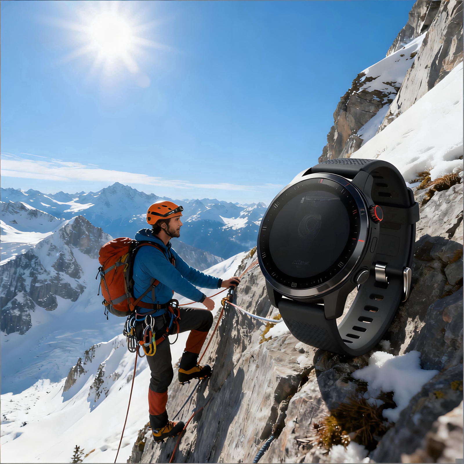 GPS functionality of the 4G calling watch