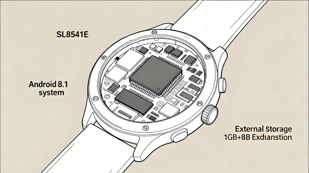 WA074G Smartwatch with Call Function Hardware Specifications Analysis