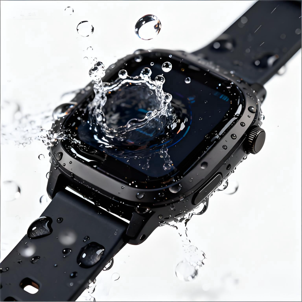 Waterproof Function of Blood Pressure Monitoring Smartwatches