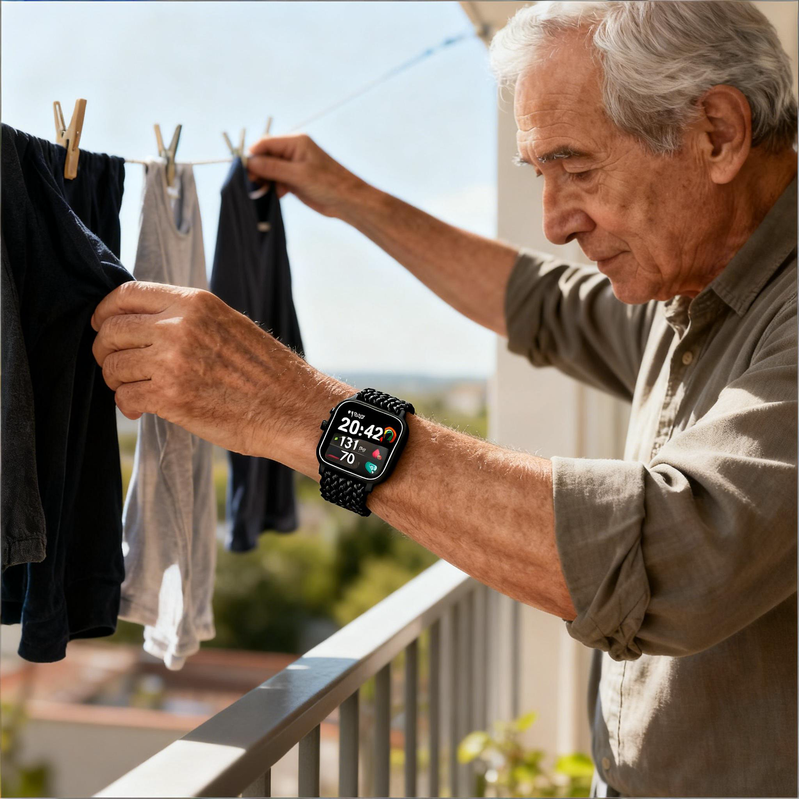 Waterproof smartwatches for the elderly