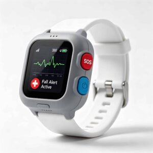Medical Alert Fall Detection Watch with GPS & SOS
