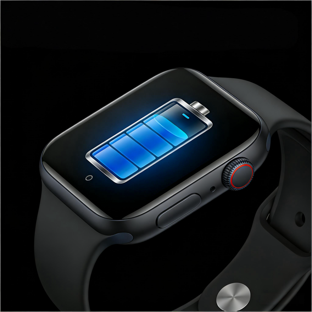 Long battery life for running smartwatches