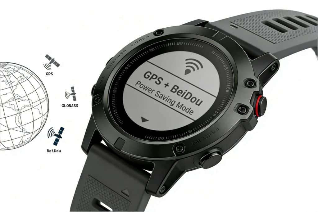 Smartwatch with customizable GPS sensor