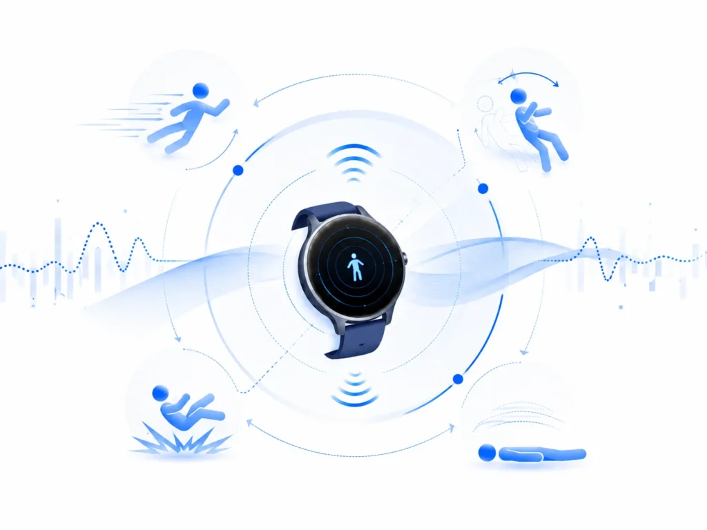 event recognition fall detection watch