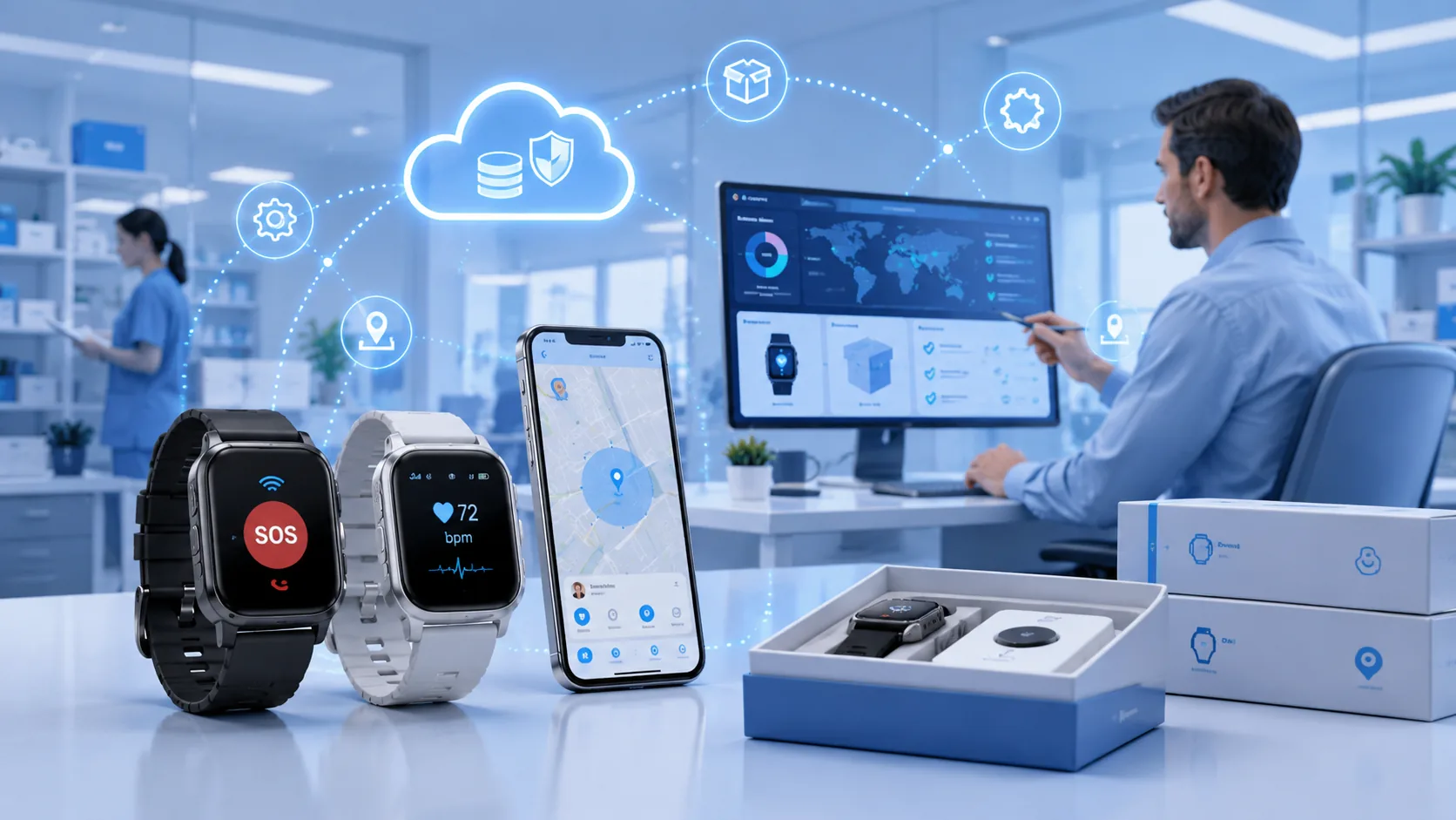 medical alert watch healthcare distribution