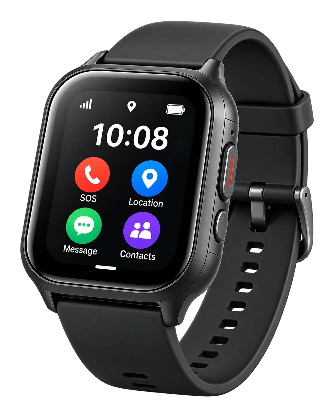 Concept illustration of a smartwatch for firmware customization